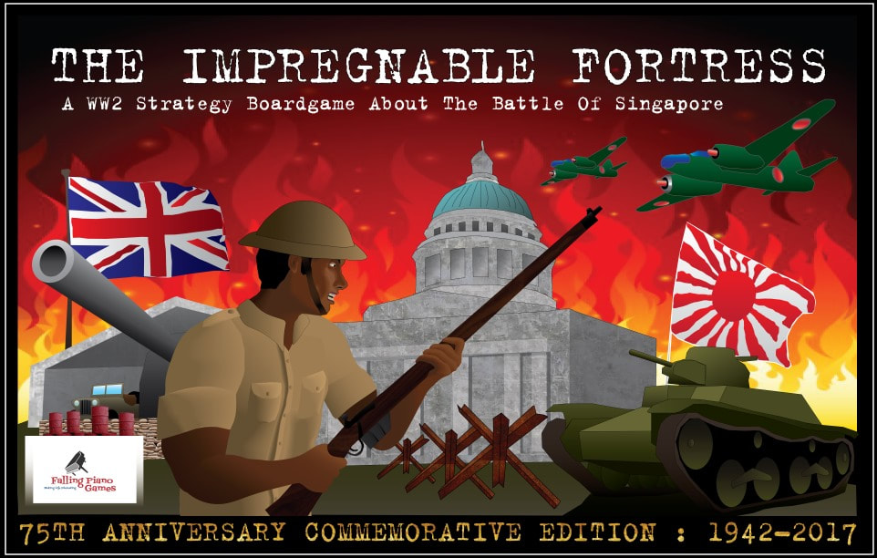 The Impregnable Fortress: The Board Game Cover Art